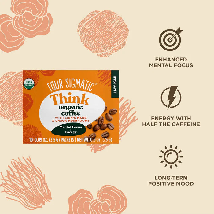 Image of Think Organic Coffee (Instant) 10 Sachets