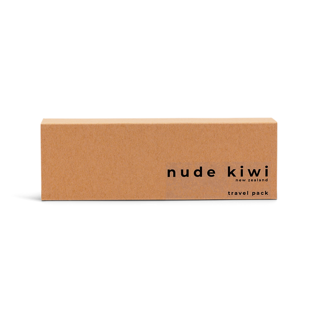 Image of NUDE KIWI Travel Pack box