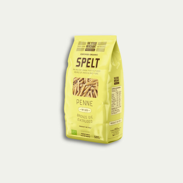 The Stock Merchant Organic Spelt Penne 500g