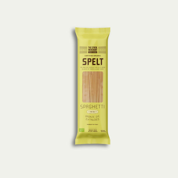 The Stock Merchant Organic Spelt Spaghetti 500g