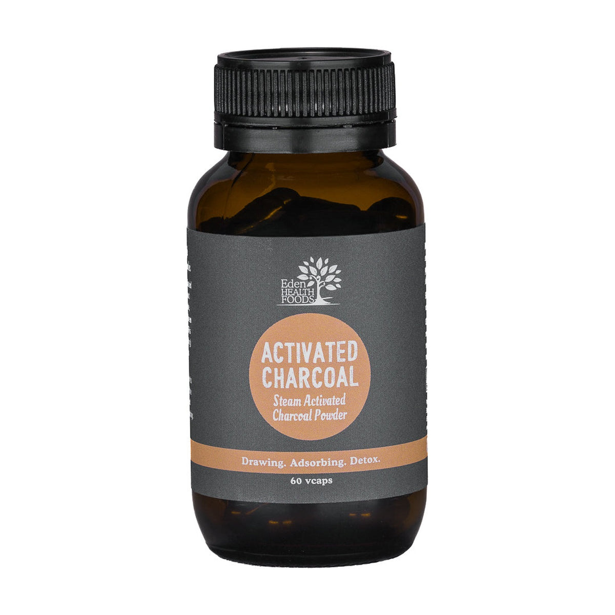 Eden Health Foods Activated Charcoal 60 Capsules