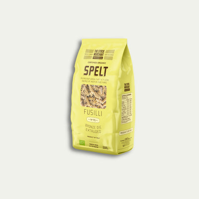 The Stock Merchant Organic Spelt Fusilli 500g