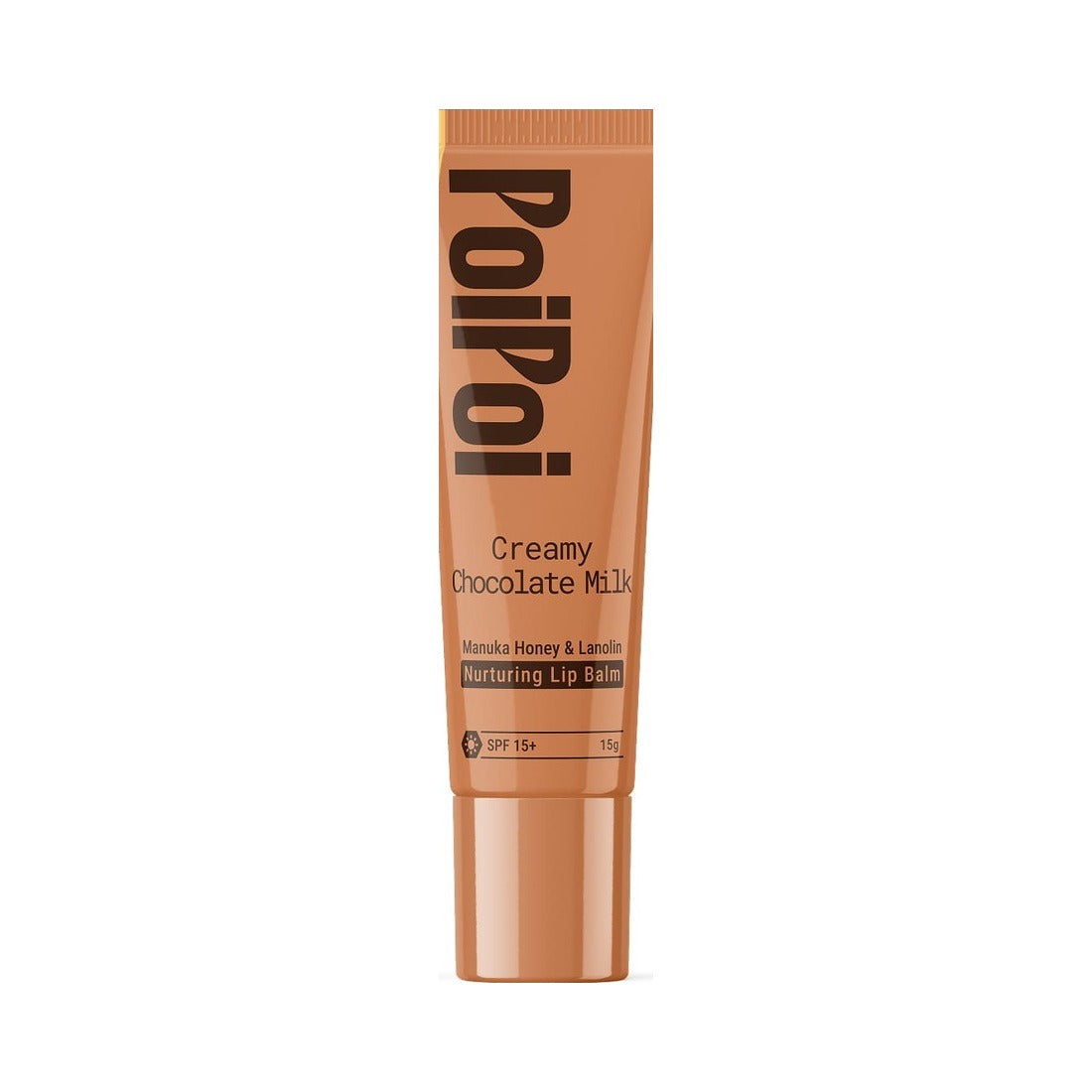 PoiPoi Fresh Chocolate Milk manuka honey and lanolin lip balm tube, 15g