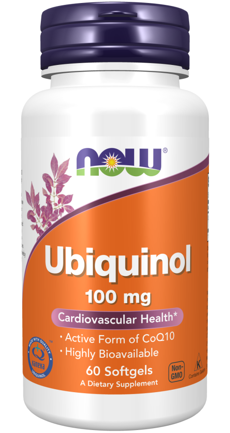 Image of Ubiquinol (Kaneka Ubiquinol) 100mg 60sgcaps
