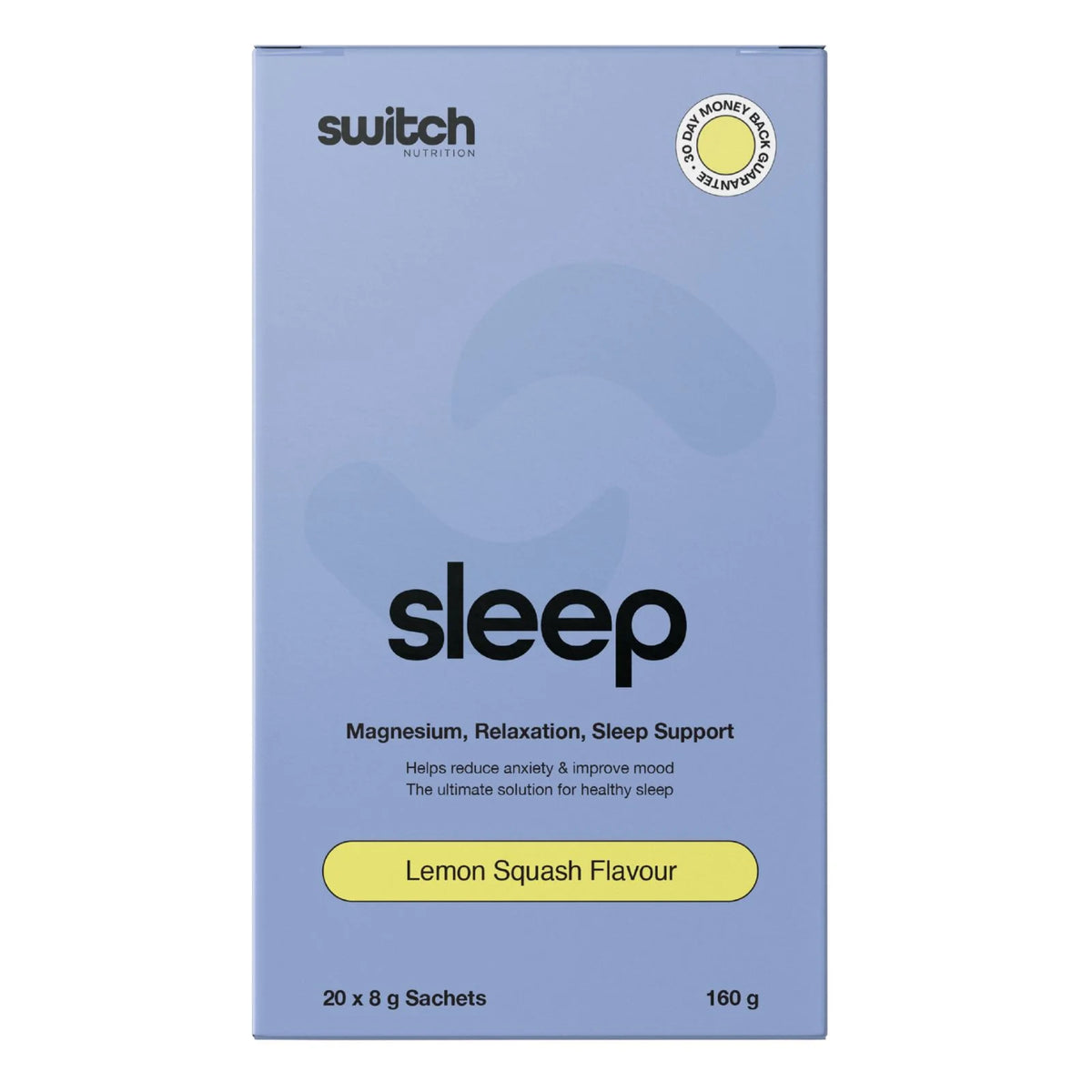 Switch Sleep 20 Sachets | Lemon Squash-Switch Nutrition-Matakana Pharmacy
