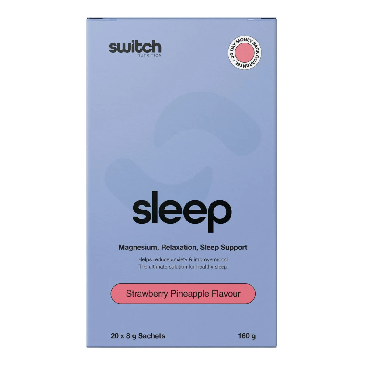 Switch Sleep 20 Sachets | Strawberry Pineapple-Switch Nutrition-Matakana Pharmacy