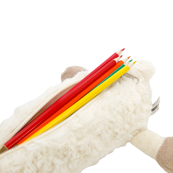 Soft Toy Pencil Case Sheep-Moana Road NZ-Matakana Pharmacy