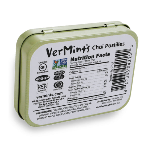 Image of vermints back of pack