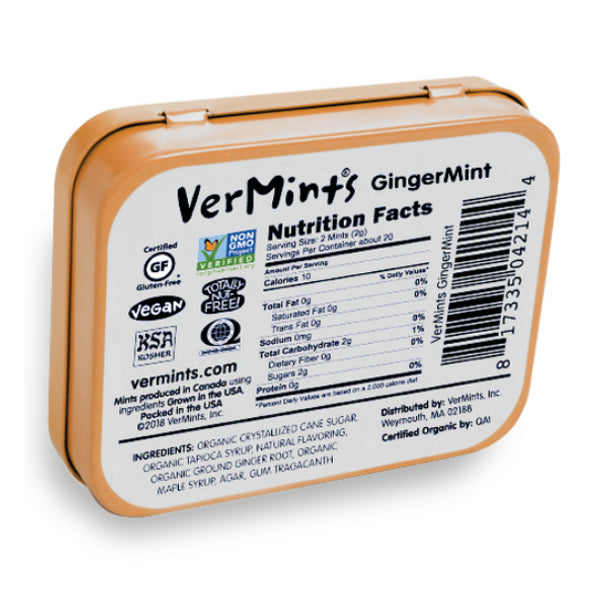 Image of vermints back of pack