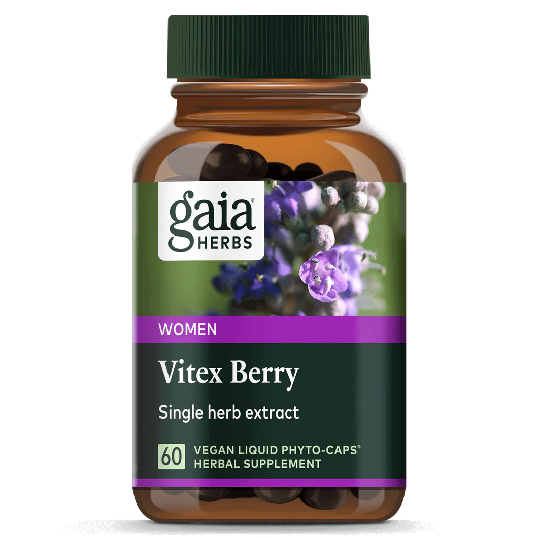 Gaia Herbs Vitex Berry, front of pack