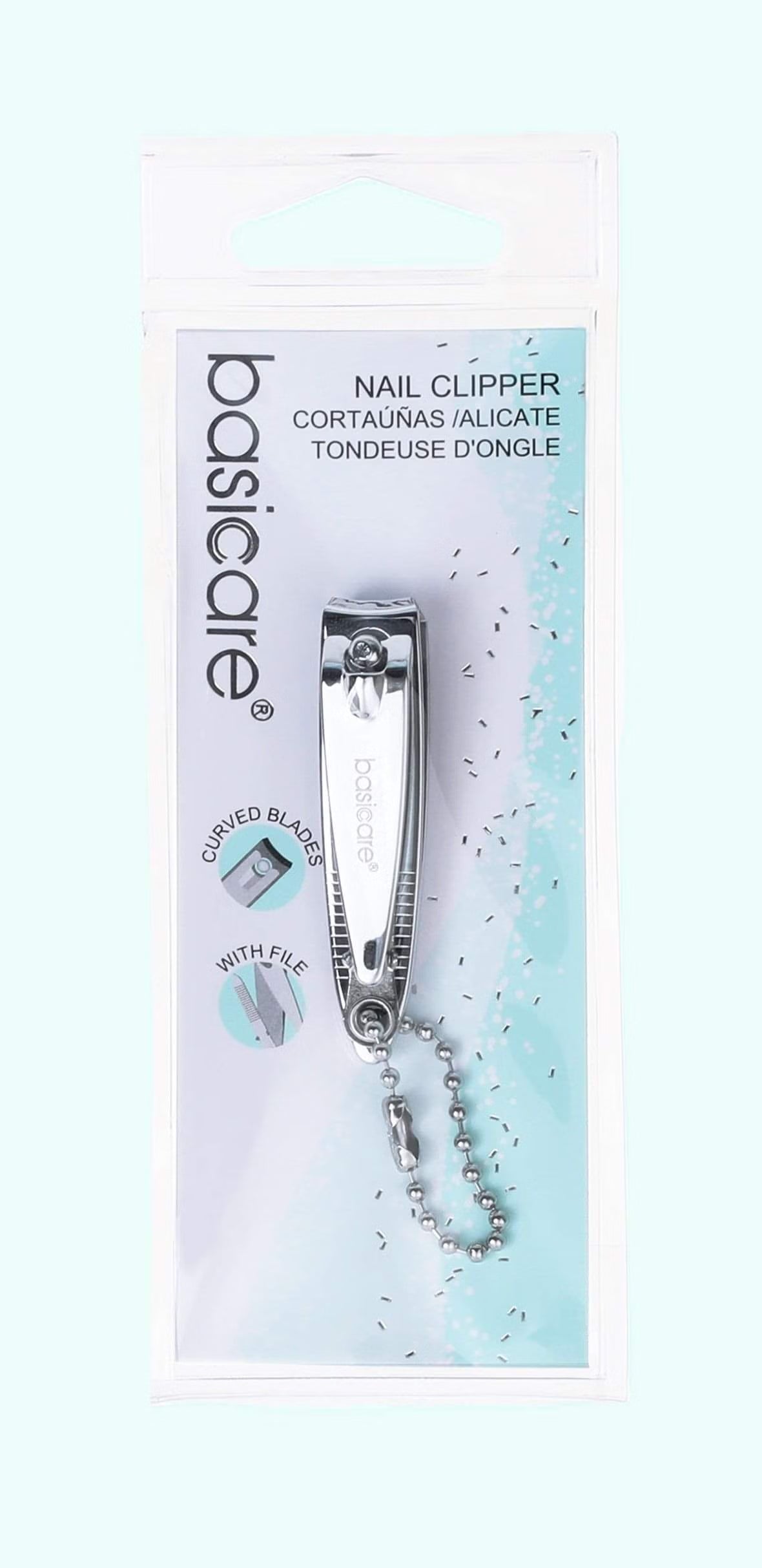 Nail Clipper Contoured Blades-Basicare-Matakana Pharmacy