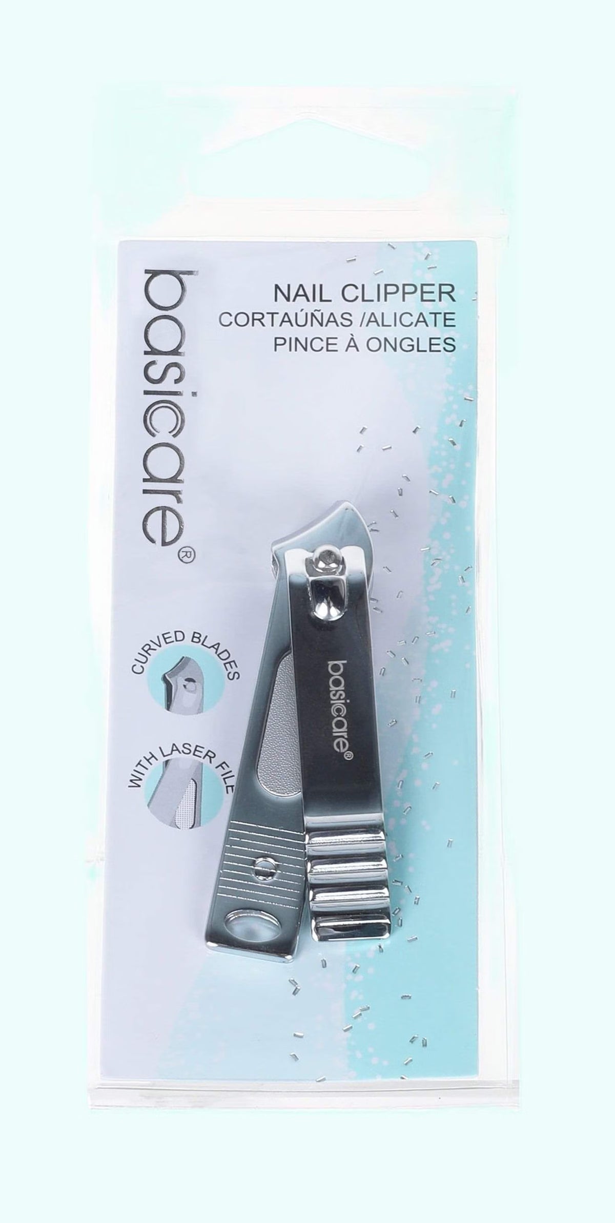 Nail Clipper Slanted Curved-Basicare-Matakana Pharmacy