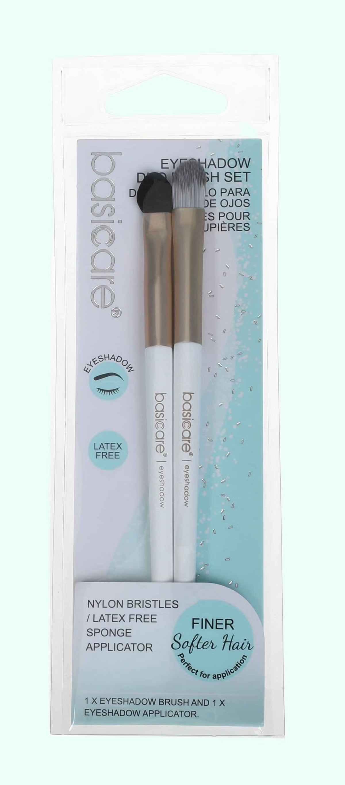 Eyeshadow Brush Set Duo-Basicare-Matakana Pharmacy