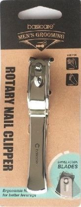 Men's Grooming Rotary Nail Clipper-Basicare-Matakana Pharmacy