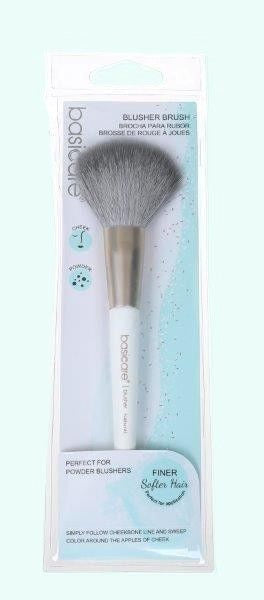 Blusher Brush Natural Bristles 16.5cm-Basicare-Matakana Pharmacy