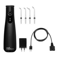 Image of Waterpik Cordless Water Flosser Black contents of box