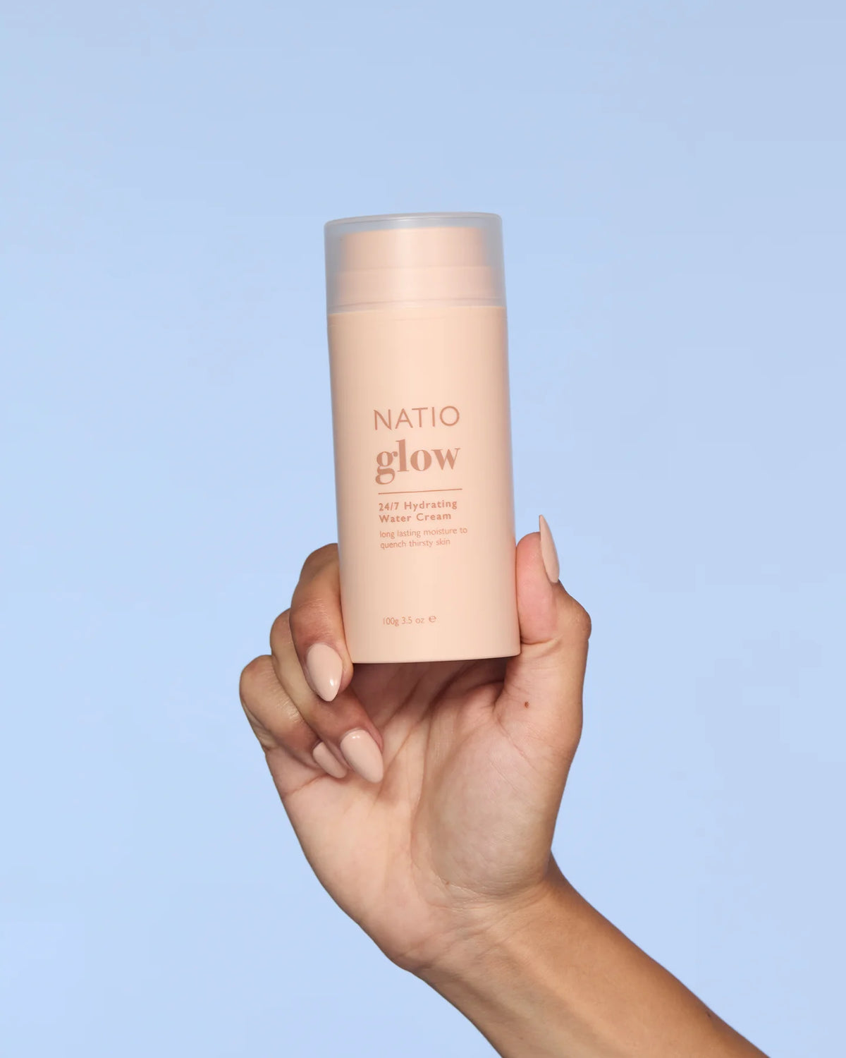 Glow Hydrating Water Cream 100g-Natio-Matakana Pharmacy