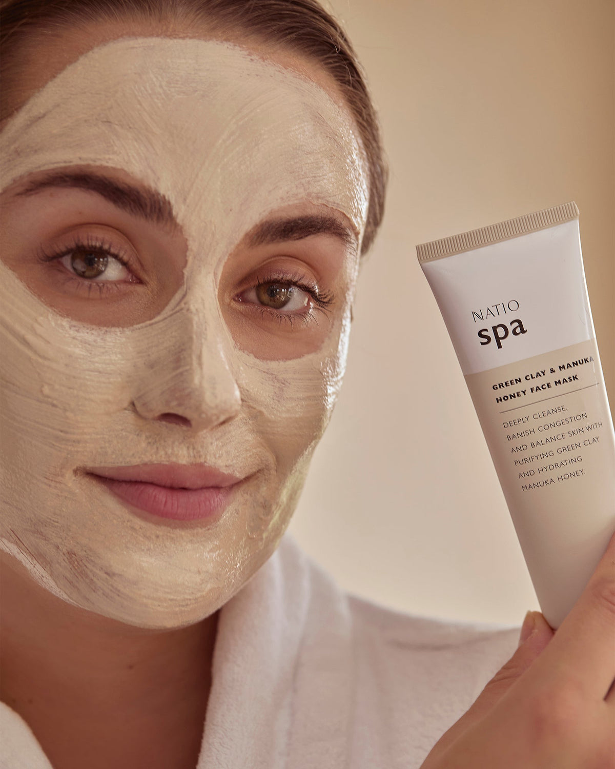 Green Clay & Manuka Honey Face Mask 100g