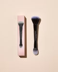 Glow Double Ended Blush & Highlighting Brush-Natio-Matakana Pharmacy
