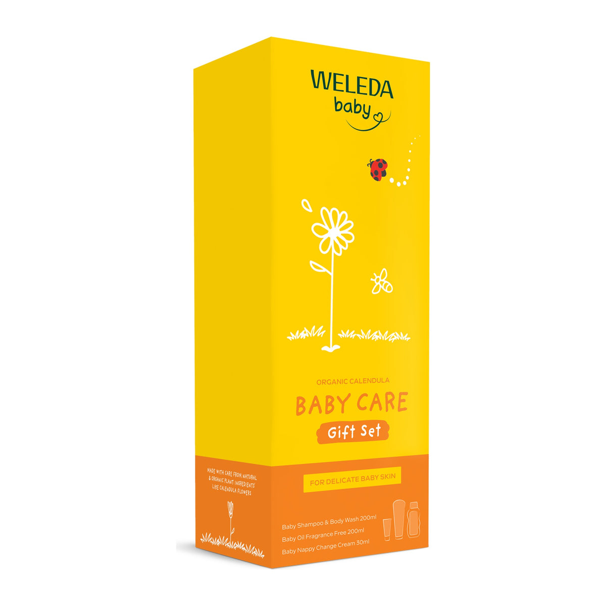 Weleda Calendula Baby Care Gift Set, front of pack