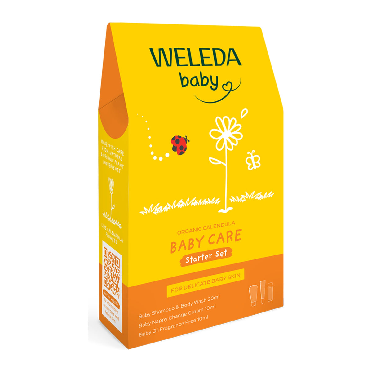 Weleda Calendula Baby Care Starter Pack, front of pack
