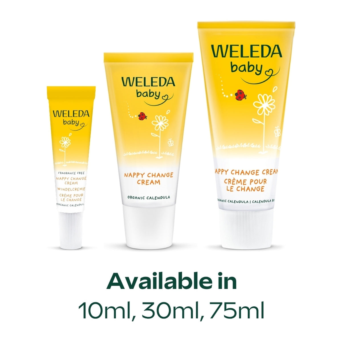 Weleda Calendula Nappy Change Cream 30ml, pack detail