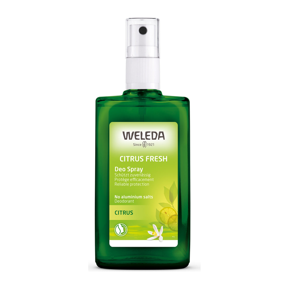 Weleda Citrus Fresh Deodorant Spray 100ml, front of pack