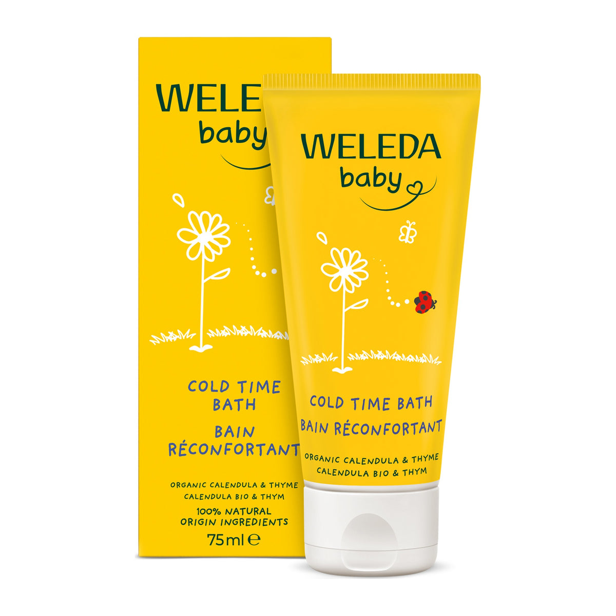 Weleda Cold Time Bath 75ml, pack detail