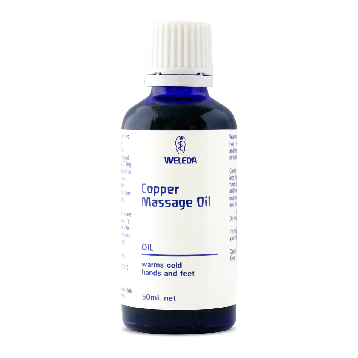 Weleda Copper Massage Oil 50ml, front of pack