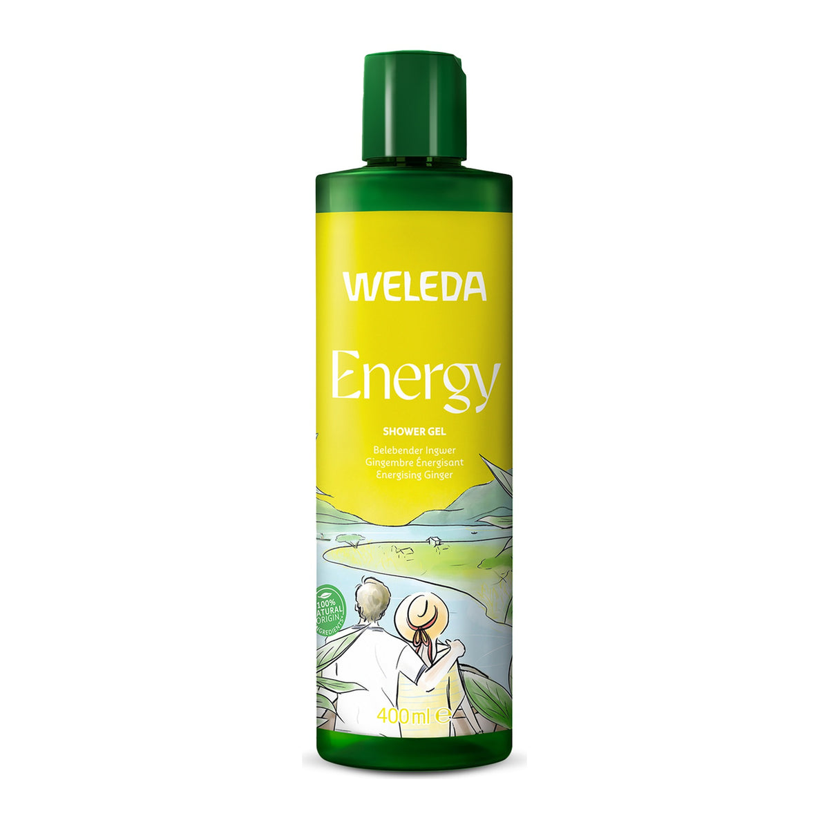 Weleda Energy Shower Gel Ginger 400ml, front of pack