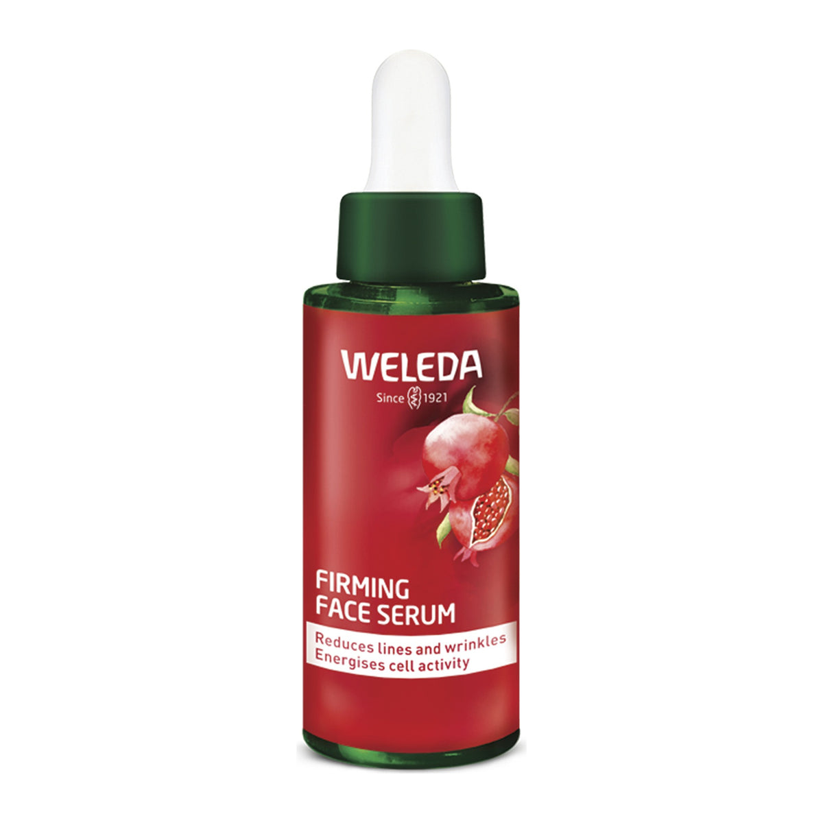 Weleda Firming Face Serum Pomegranate & Maca 30ml, front of pack