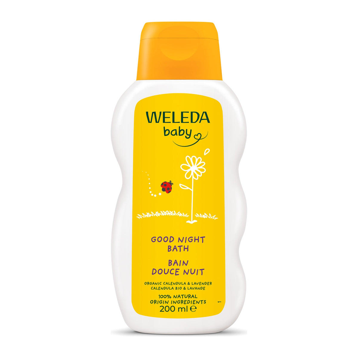 Weleda Good Night Bath 200ml, front of pack