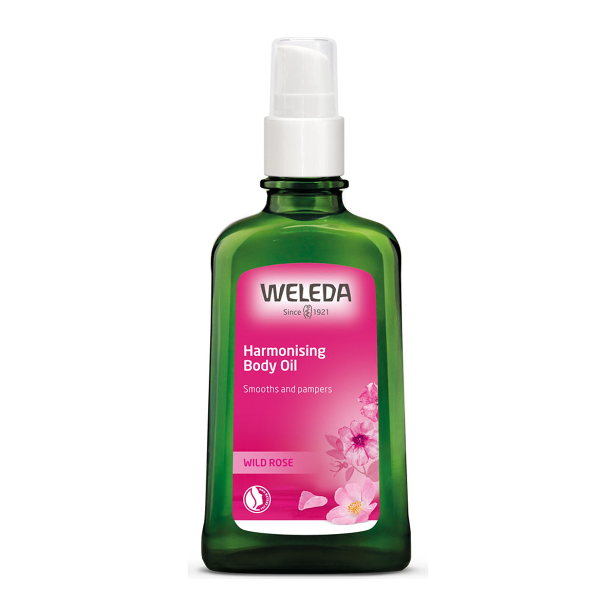 Weleda Harmonising Body Oil - Wild Rose 100ml, front of pack