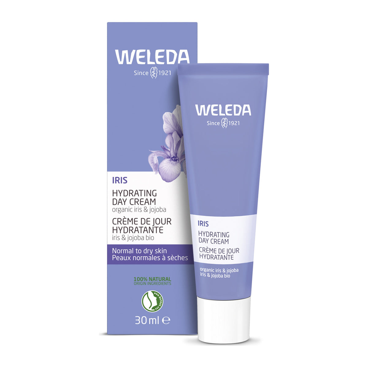 Weleda Iris Hydrating Day Cream 30ml, pack detail