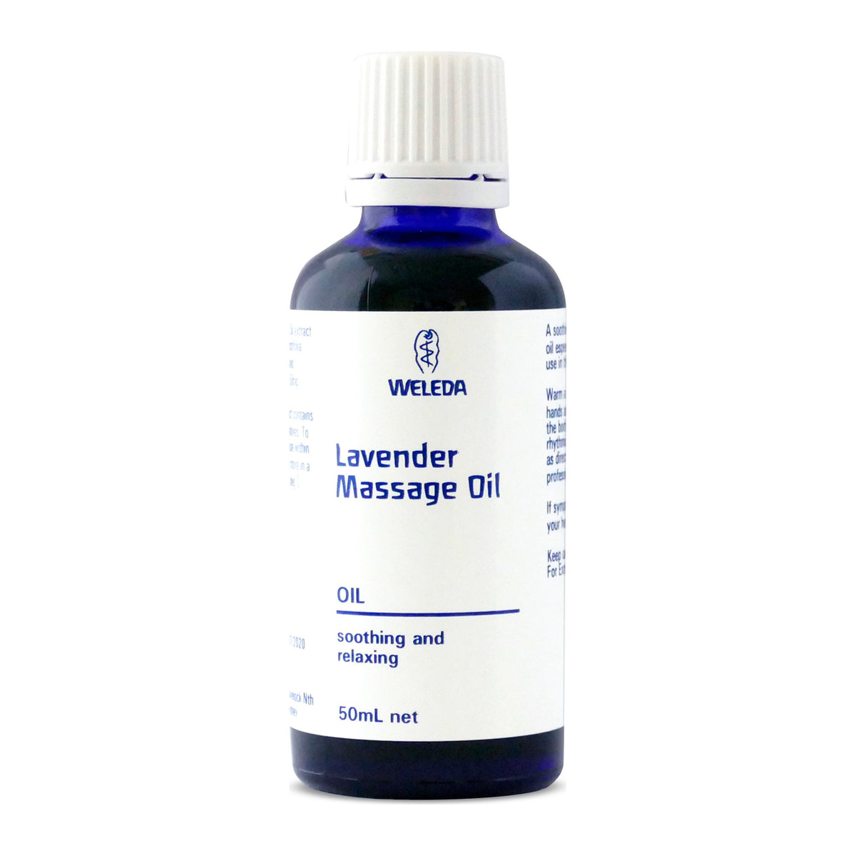 Weleda Lavender Massage Oil 50ml, front of pack