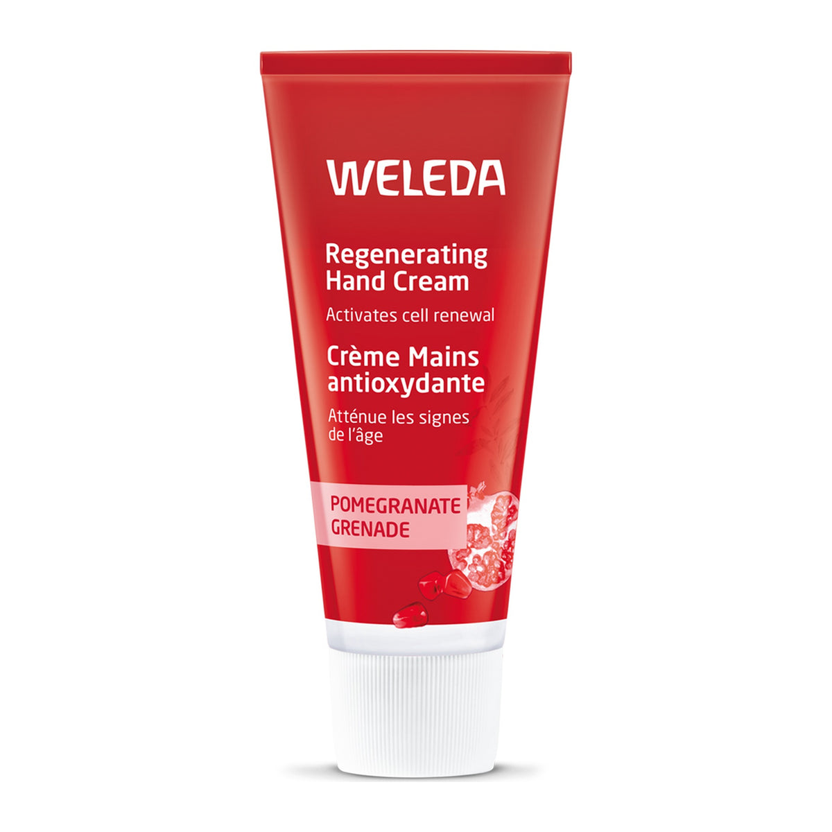 Weleda Regenerating Hand Cream - Pomegranate 50ml, front of pack