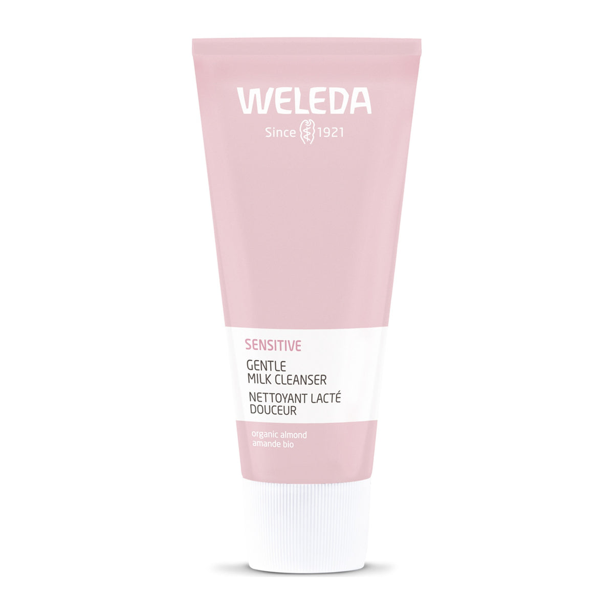 Weleda Sensitive Gentle Milk Cleanser- Almond 75ml, front of pack