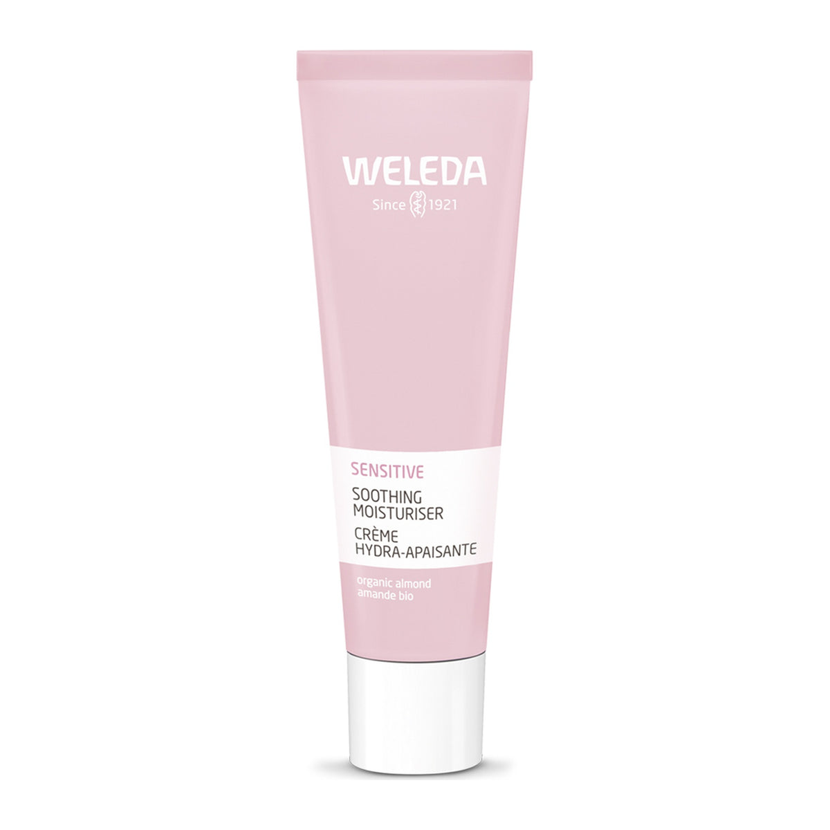 Weleda Sensitive Soothing Moisturiser Almond 30ml, front of pack