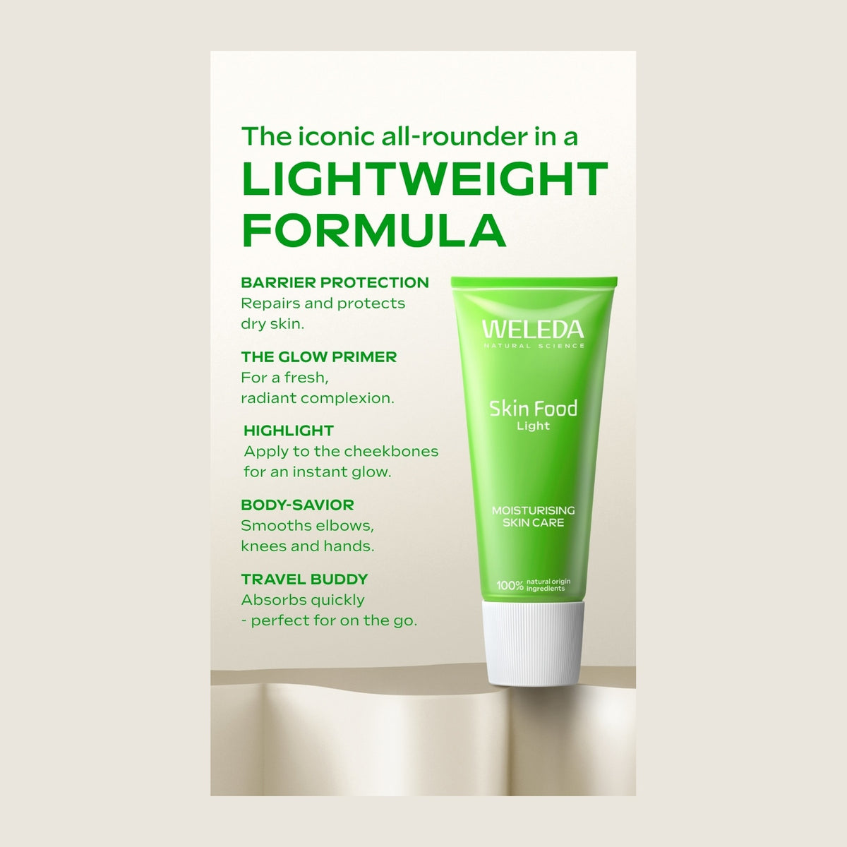 Weleda Skin Food Light 30ml, pack detail
