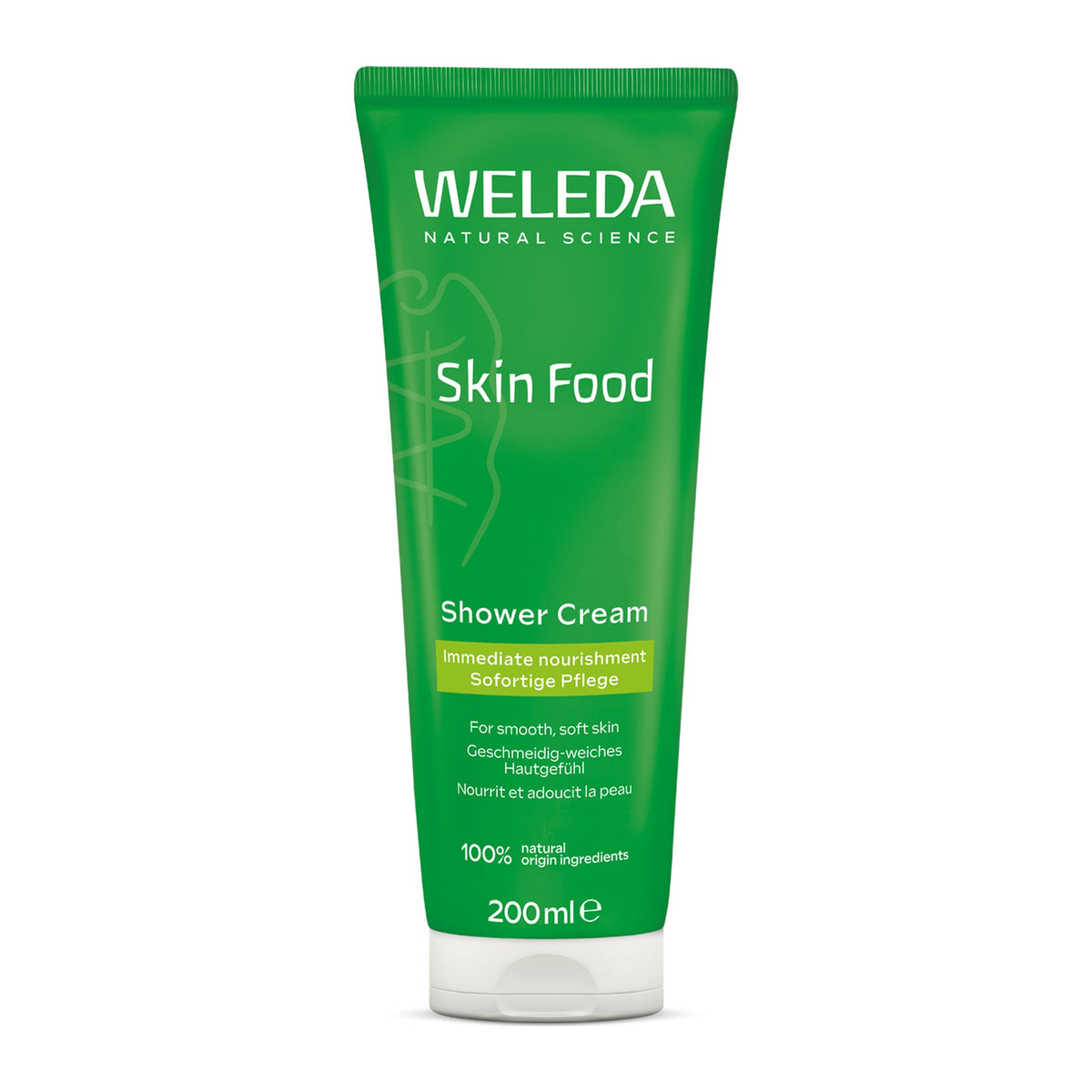 Weleda Skin Food Shower Cream 200ml, front of pack