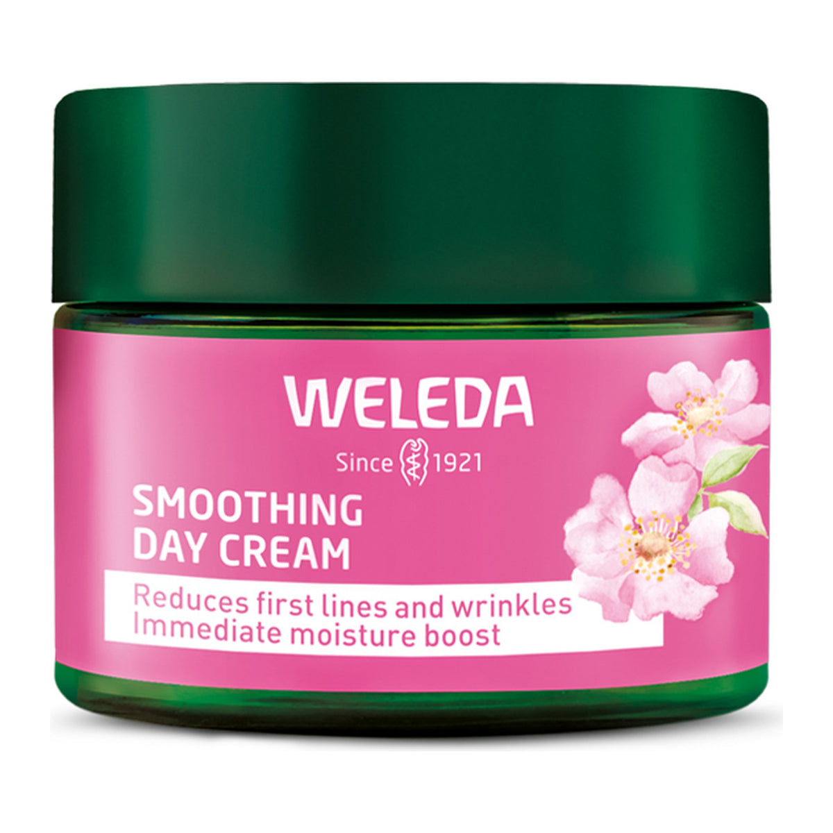 Weleda Smoothing Day Cream Wild Rose & White Tea 40ml, front of pack