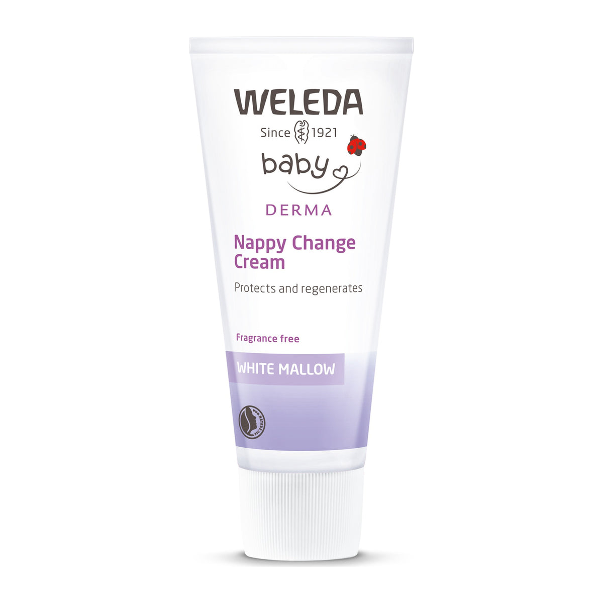 Weleda White Mallow Nappy Change Cream 50ml, front of pack