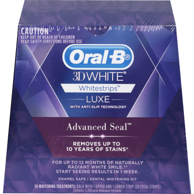 Image of oral B teeth whitening strips