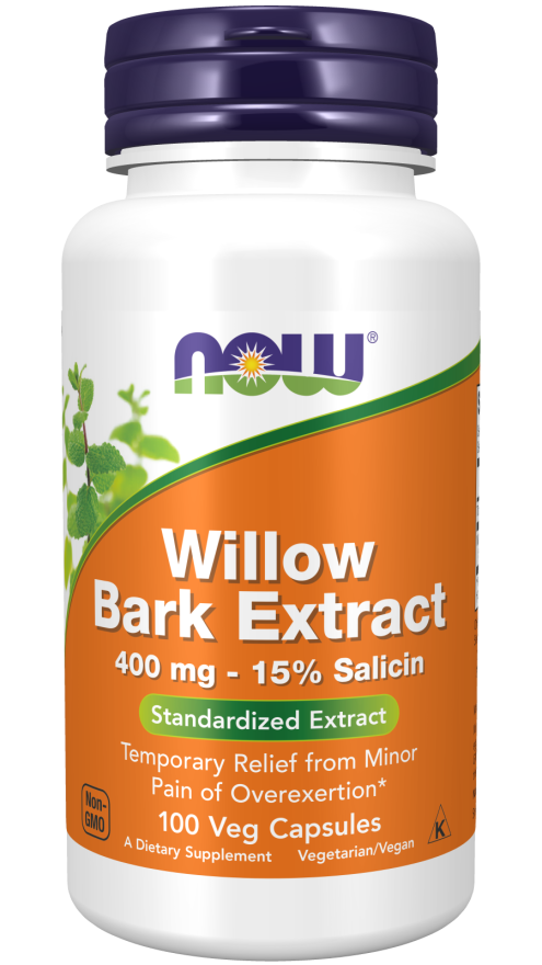 Image of Willow Bark Extract 400mg 100vcaps