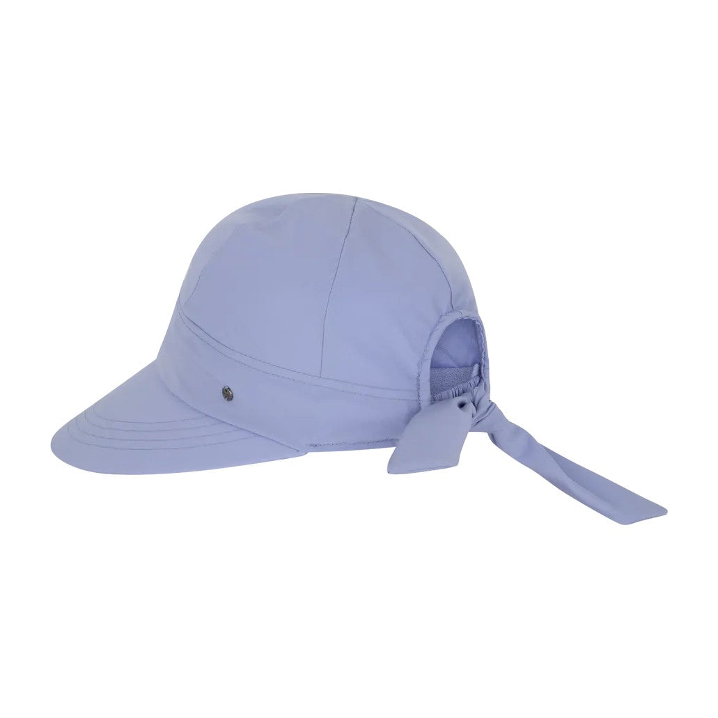 Kooringal Women's Bow Cap Poppy in Periwinkle, view 4