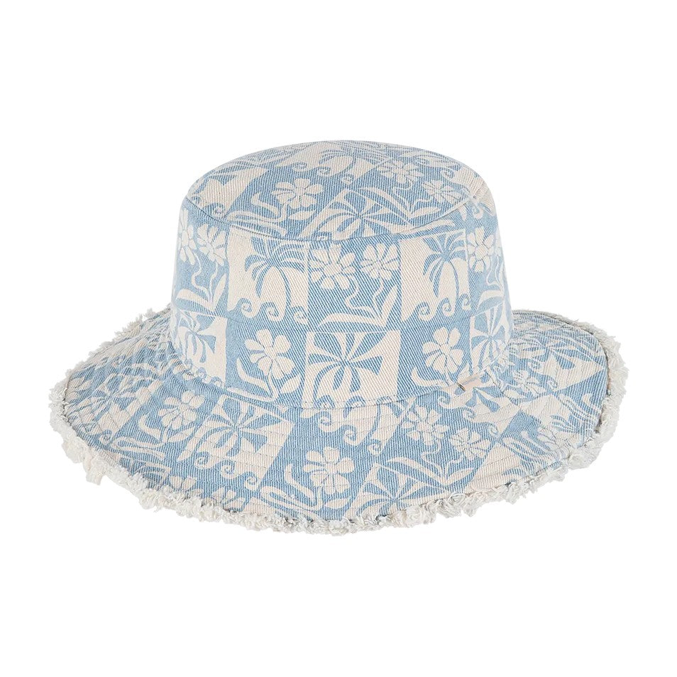 Kooringal Women's Bucket Hat Tallow in Dusty Blue, front