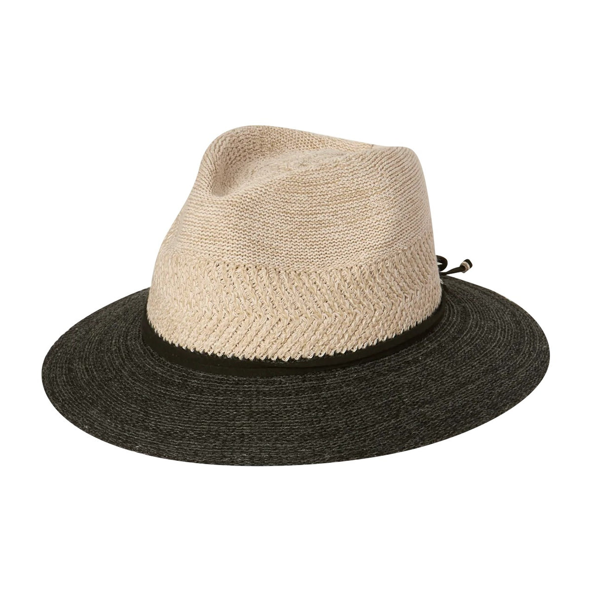 Kooringal Women's Safari Hat Josie in Charcoal, front