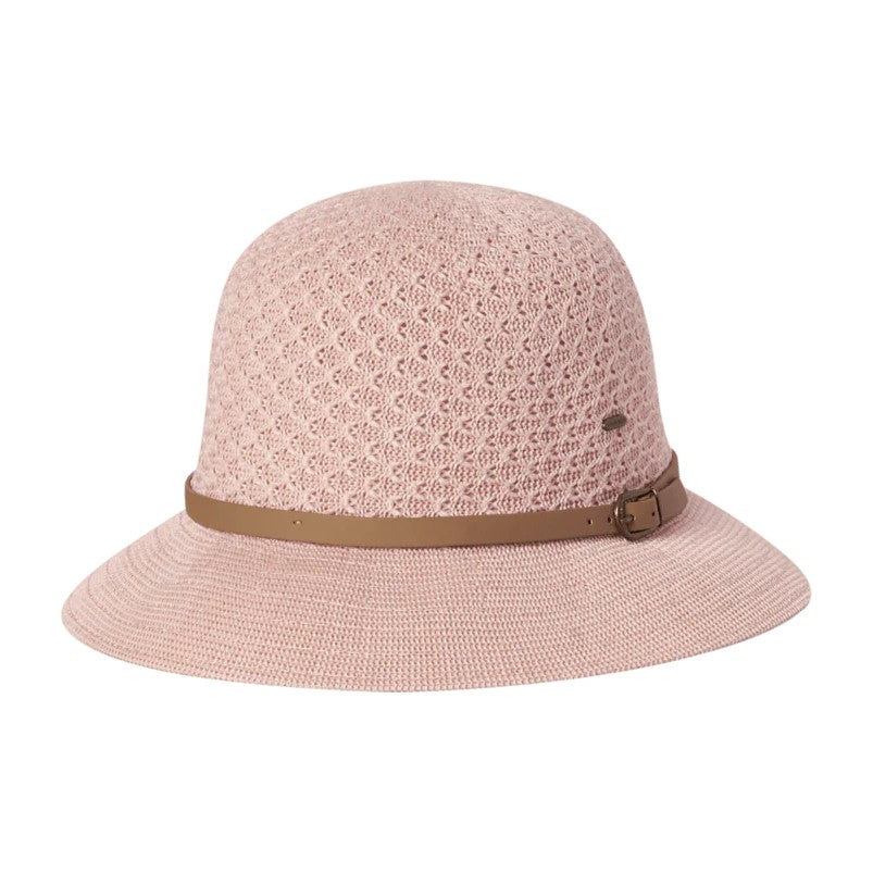 Kooringal Women's Short Brim Hat Cassie in Blush, front