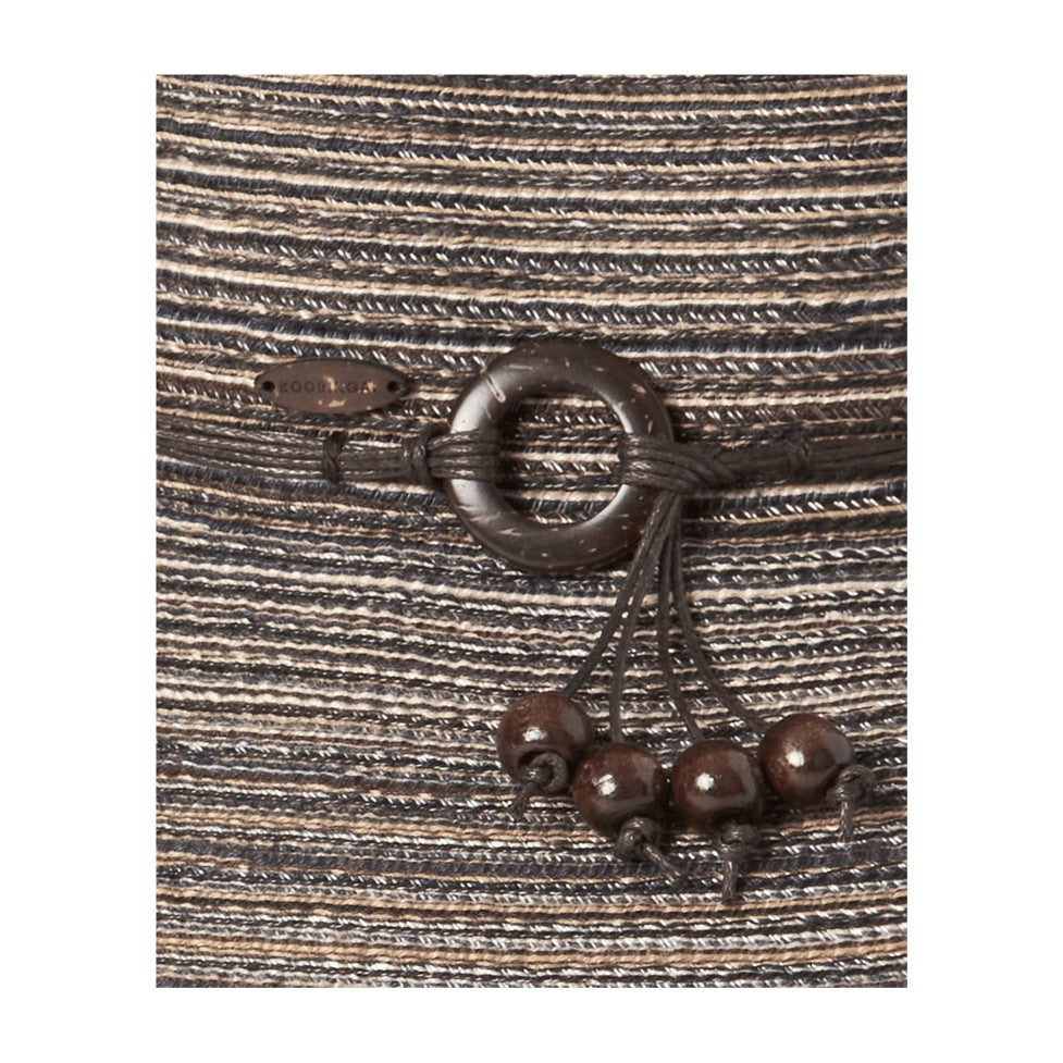 Kooringal Women's Short Brim Hat Sophia in Chocolate, view 4
