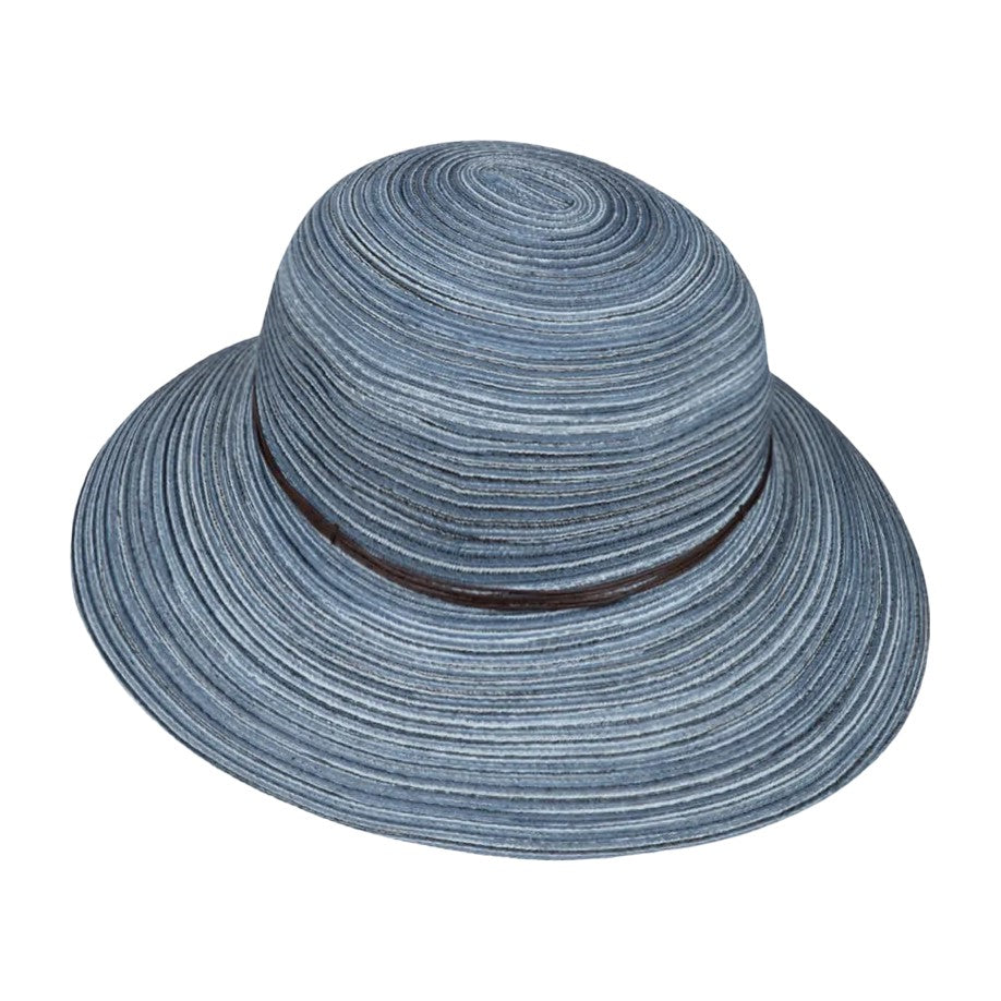 Kooringal Women's Short Brim Hat Sophia in Denim, view 4